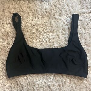 Aerie Black Bikini Top